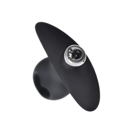 Anal vibrovalter extensor Popo pleasure by toyfa cordis s, silicone, d = 4 cm, 10 cm, color is black-3