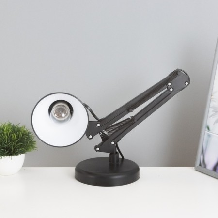 Desktop lamp E27, h = 55 cm, hinge black risalux-1