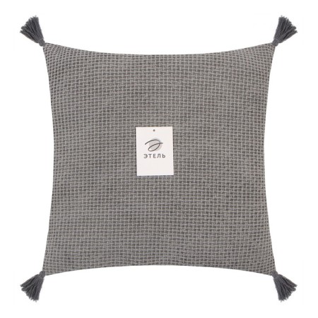 Decorative pillowcase "Ethel" Scandil 45*45 Gray, 100% p/e-5