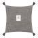 Decorative pillowcase "Ethel" Scandil 45*45 Gray, 100% p/e