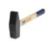 Handmaker Lockrong tundra, square battles, wooden handle, 1500 g