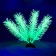 The plant is artificial aquarium, luminous, 10 cm, green