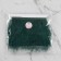 Braid with ostrich feathers, 8-10 cm, 5 ± 0.5 m, emerald color