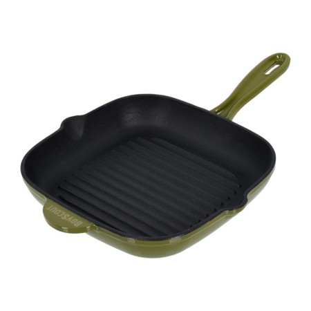 Flying Imbunic enameled Boyscout, grill for steaks 24x24 cm