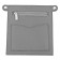 Women's bag B2816-05140, gray, genuine leather, 31x8x33 cm