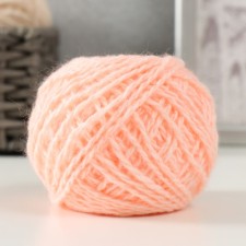 Acryl yarn 100% acrylic, 100m/40 ± 5 g (peach)
