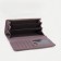 Women's wallet on magnet, pink color