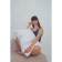 The pillow is high, size 50x70 cm, color mix