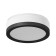 Front nozzle for the Ambrella Light Diy Spot, 10W MR16, the color is black, matte