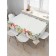 Tables on the table "Flower patterns", rectangular, Saten, size 120x145 cm