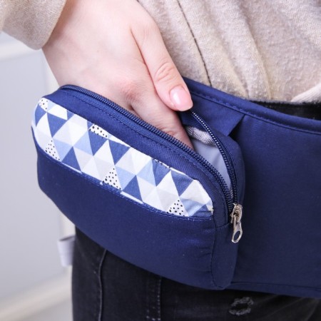 Backpack-kenguru/hips “deer”, blue color-6