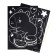 Engraving "Milot" with a color effect, set 2 pcs, stack