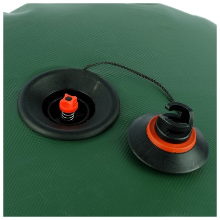 Puff of inflatable "Musson", green color-2