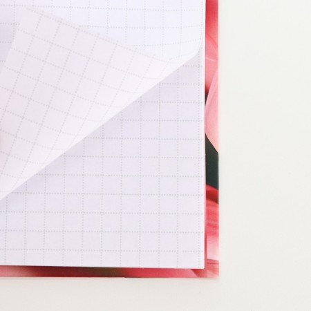Notepad in a solid cover A6, 40 liters "Bloom with happiness"-4