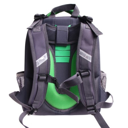 School backpack 38 x 30 x 16 cm, ergonomic back, Stavia Football-4