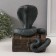 New Year's piggy bank "Cobra on the chest" 20 x 17 x 12 cm.