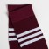 Socks "stripes", burgundy color, size 23-25 ​​(37-40)
