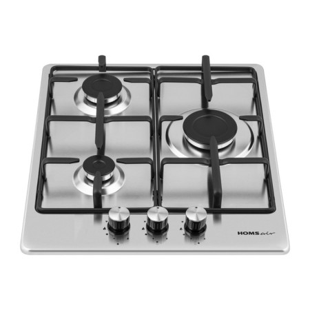 Honing surface Homsair HGS433S, gas, 3 burners, silver-9