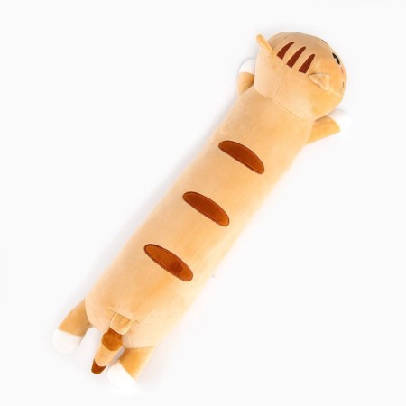 Skill of a soft toy "Cat", 60 cm, redhead color-4