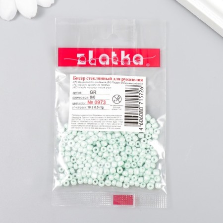 Beads "Zlatka" 08/0, 3 mm, 10 g 0973 St.-2