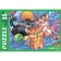 Puzzle "Funny cats", 35 elements, mix