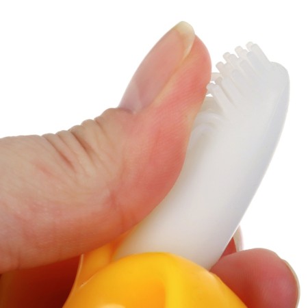 Silicone teething "Banana", crush me-2