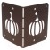 801-028br Corner Corner for Pumpkin Body 801-028br 8.8x8.8x10 cm