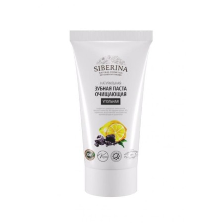 Natural toothpaste Cleaning "Coal", 50 ml