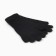 Women's gloves minku, black color, 25 cm