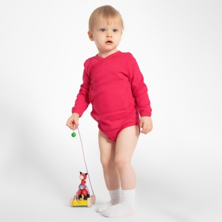 Body baby minku color raspberry, height 68-74 cm-3