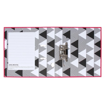 PAPKA-registrar A4 75mm Calligrata laminated, light cherry-4