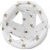 Anti -Manager hat - helmet for children, small stars, white color