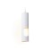 Suspended lamp with a replaceable lamp Ambrella Light, Techno, TN5106, GU10, white color