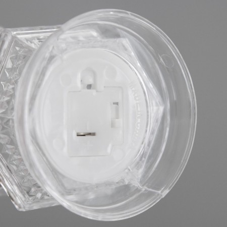 Nightmare "Crystal" 3xlr1130 White 7.5x7.5x14.5 cm Risalux-4