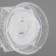Nightmare "Crystal" 3xlr1130 White 7.5x7.5x14.5 cm Risalux
