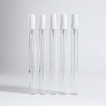 A bottle for storage, with a sprayer, 15 ml, packing - 5 pcs, white color-4
