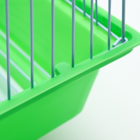 Poultry cell equipped BD-1/1D, 30 x 23 x 39 cm, green (packing 12 pcs)-10