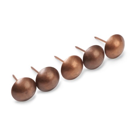 Tundra nails, decorative, 25x39 mm, copper, 100 pcs-6