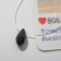City pendant Phuket, a drop on a fishing line, black color 30cm