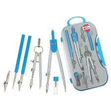 Ready 7 items (2 circulas, 2 flights, 2 extension cords, barrels, centrick), in a plastic penalty