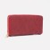 Women's wallet with lightning, red color