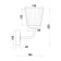 NOBLE E14X60W wall lamp