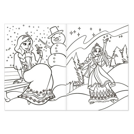 Coloring "Winter Tale", 16 pp., A4 format-1