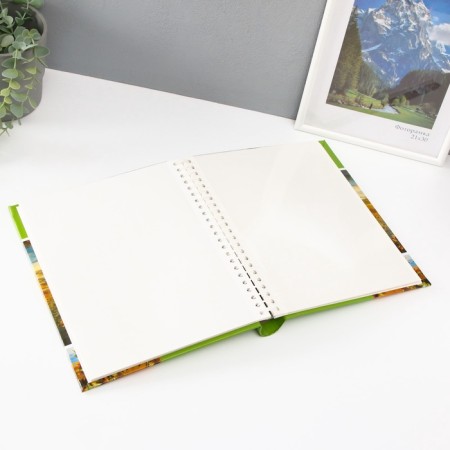 Photo album magnetic 23x28 cm. 20 sheets, "Flowers"-4