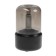 Aromadiffusor HM-9 with candlestick, ultrasonic, 120 ml, from USB to computer, backlight, black