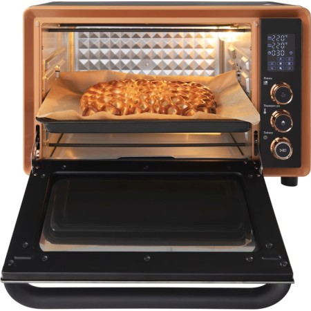 Hiberg PR 400 Gold Moon, 1600 watts, 40 l, 30-220 ° C, grill, black and golden-2
