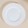 A set of dining plates Luminarc Trianon, D = 25 cm, glass -ceramic, 6 pcs, white color