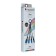 Cable keychain 3 in 1, microUSB/type -C/Lightning - usb, 2.4 a, multi -colored