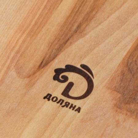 Menzhitsa Round Dolyana, D = 28 cm, 5 sections, birch-5