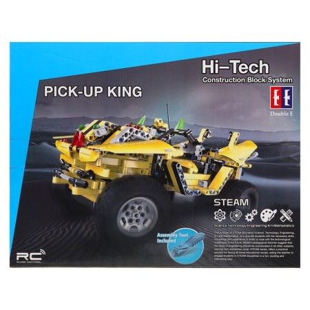 Radio -controlled designer "Jeep", 2 in 1, with a battery, 514 parts-1